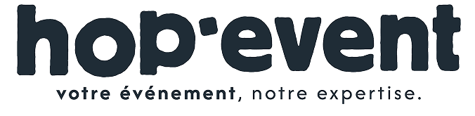 hop'event logo full bleu expertise evenement dj photobooth